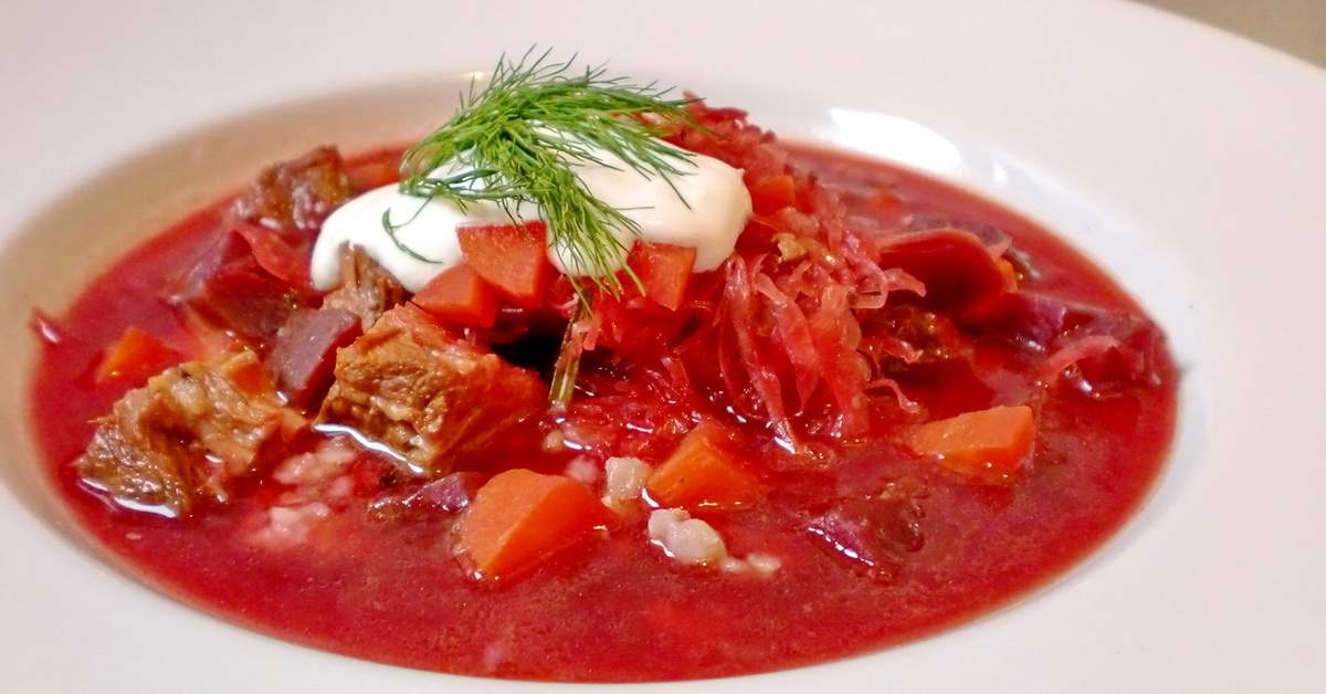 Borscs leves Borscs leves