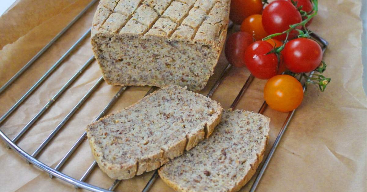 Gluténmentes kenyér földi mandula liszttel