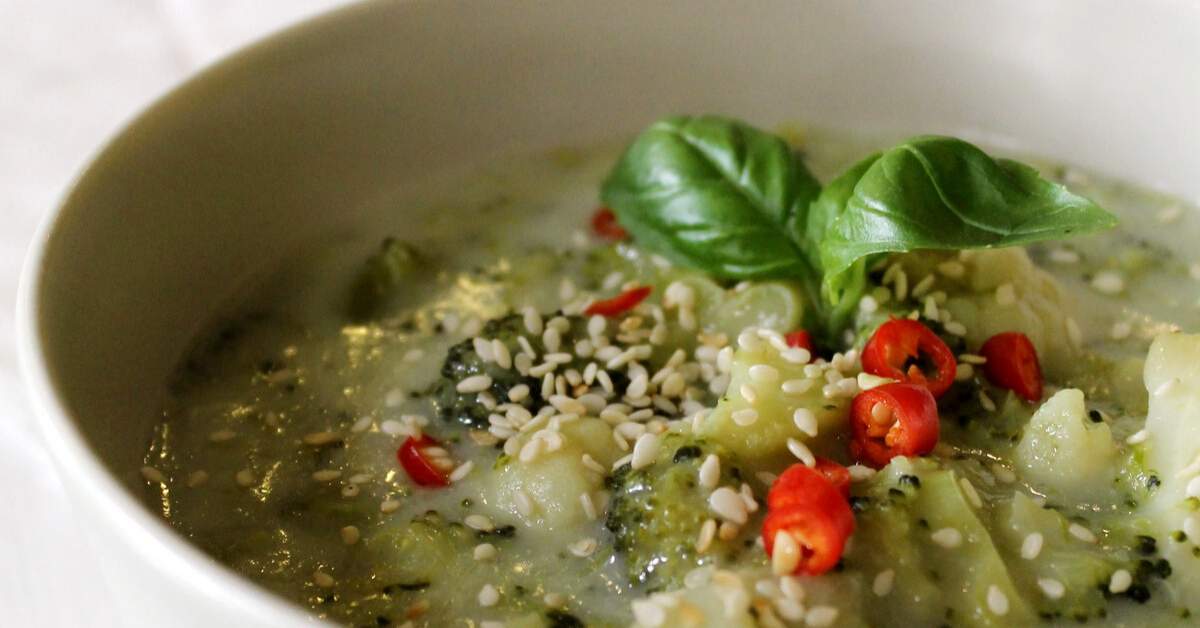 Brokkolis karfiolfőzelék Brokkolis karfiolfőzelék