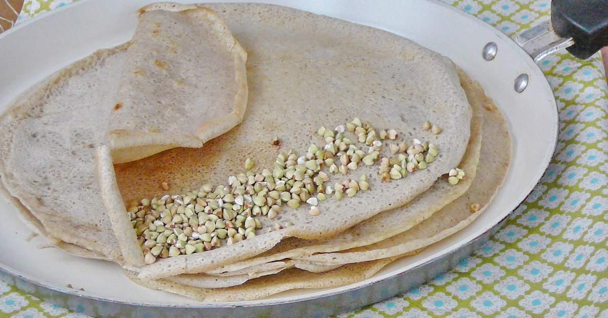 Hajdinalisztes palacsintatészta Hajdinalisztes palacsintatészta