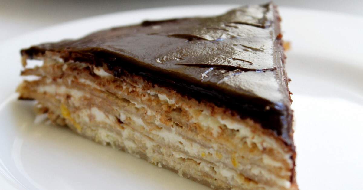 Gluténmentes palacsintatorta