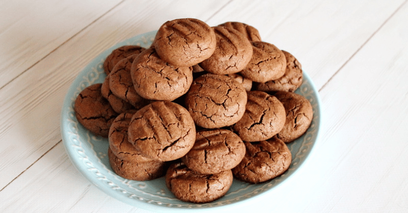 Gluténmentes kakaós keksz